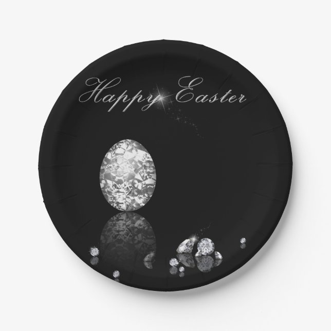 Brilliant Easter Egg - Paper Plate (Front)