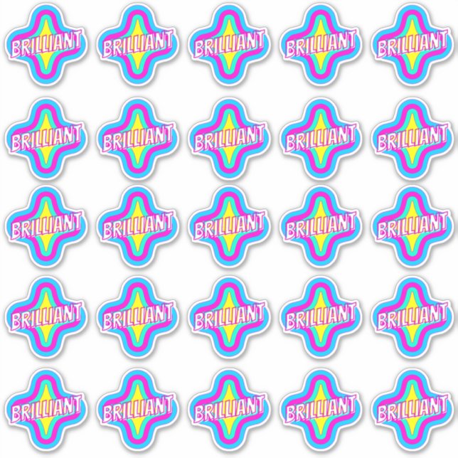 Brilliant Fun Cute Teacher Reward Comment Stickers (Front)