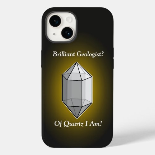 Brilliant Geologist Quartz Pun Case_Mate iPhone 14 Case