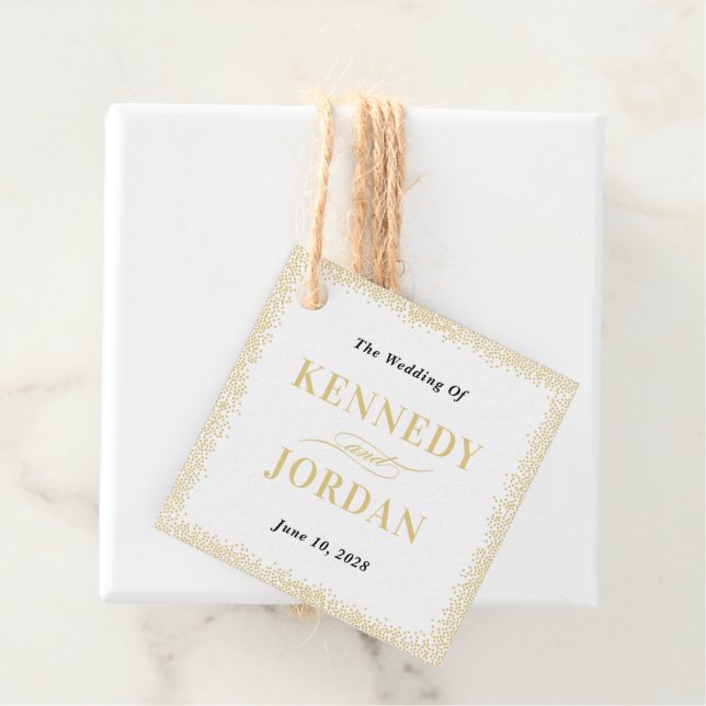 Brilliant Glow EDITABLE COLOR Favor Tags (In Situ)