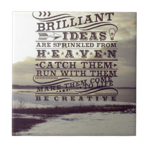 Brilliant Idea From Heaven Be Creative Frozen Lake Ceramic Tile