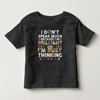 Brilliant Kid Son Daughter Family Autism Awareness Toddler T-shirt