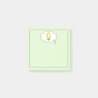 Brilliant Light Bulb Ideas Square Post-it Notes