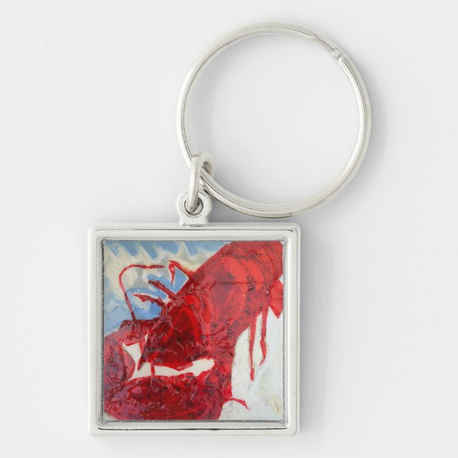Brilliant Maine Lobster Keychain (Front)
