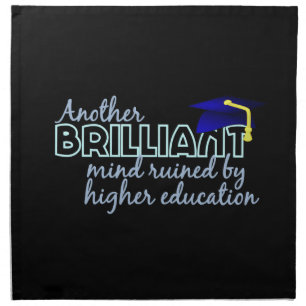 Brilliant Mind cloth napkins