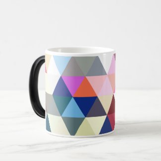 Brilliant Multicolor Geometric Layers