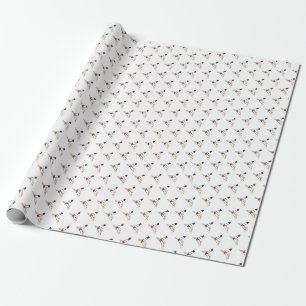 Brilliant Neoplasticism Art Monogram. Letter L Wrapping Paper