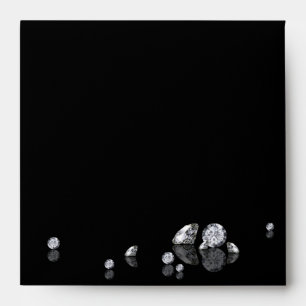 Brilliant New Year Diamonds - Envelope Square