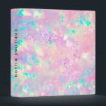 brilliant opal design 3 ring binder<br><div class="desc">elegant girly binder</div>