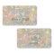 brilliant opal stone photo business card