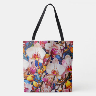 Brilliant Orchid Tote Bag,