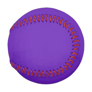 Watercolor Purple Background Baseball, Zazzle