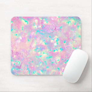 brilliant purple pink opal mouse pad