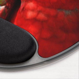 Brilliant Red Gel Mouse Pad