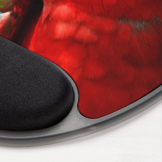 Brilliant Red Gel Mouse Pad (Right Side)