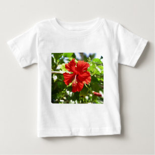 Flower T-shirt  Floral Hawaiian Island Hibiscus Design-CL – Colamaga