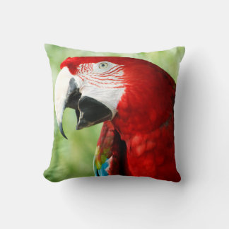 Brilliant Red Throw Pillow