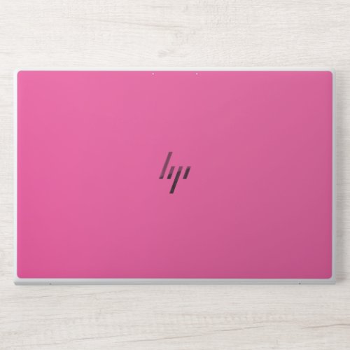 Brilliant rose  solid color  HP laptop skin