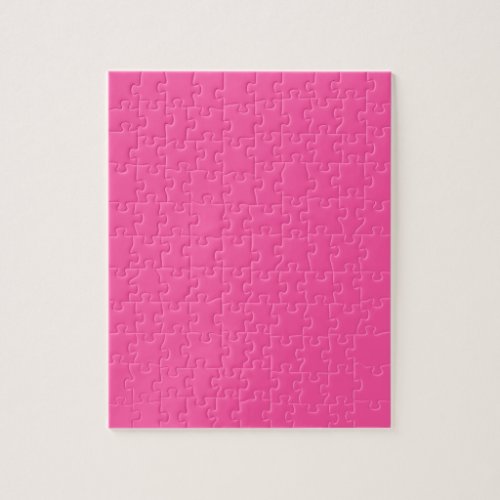 Brilliant rose  solid color  jigsaw puzzle