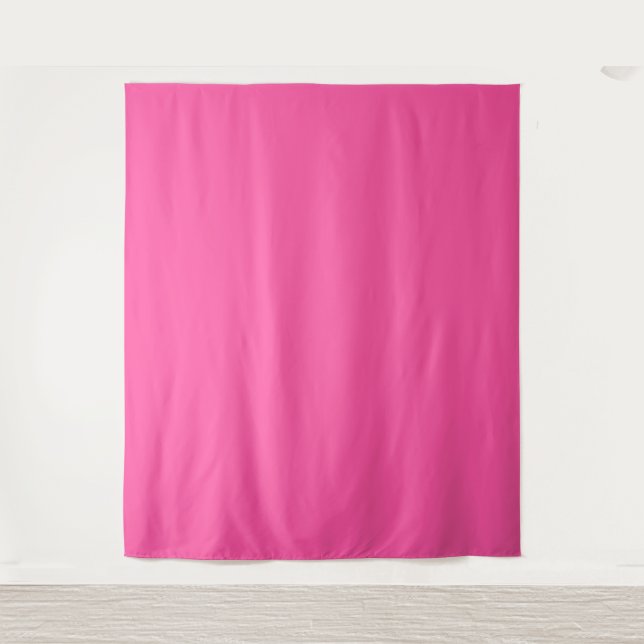 Brilliant rose  (solid color)  tapestry (Front)