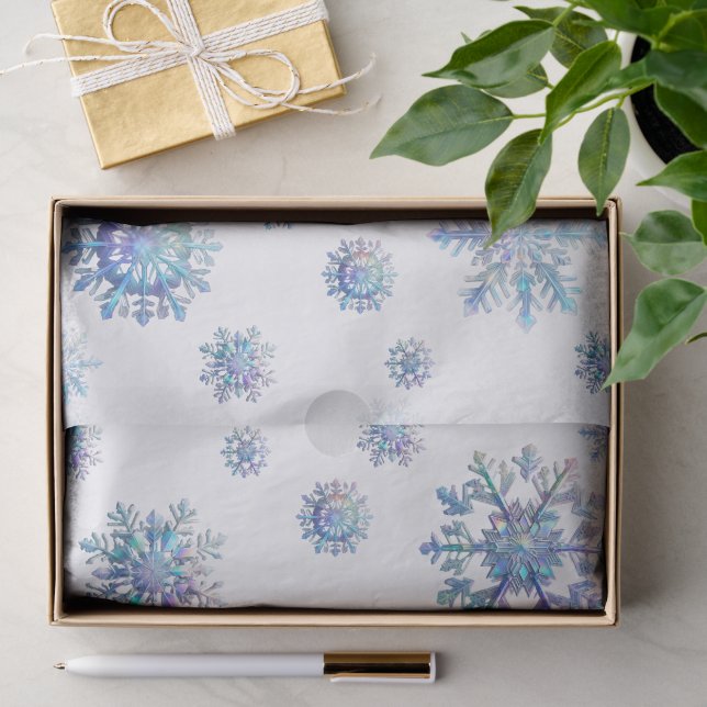 Brilliant Snowflake Tissue Paper (Gift)