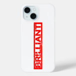 Brilliant Stamp iPhone 15 Case