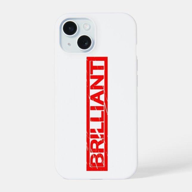 Brilliant Stamp Iphone Case (Back)