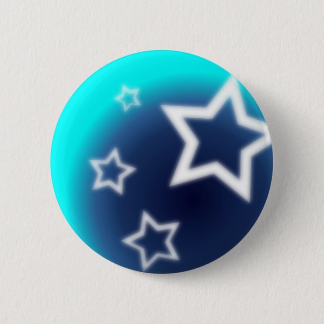 Brilliant Star Pinback Button (Front)