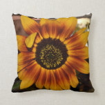 Brilliant Sunflower Throw Pillow