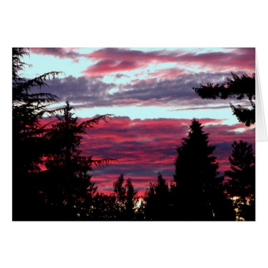 Brilliant Sunset Cards (Front Horizontal)