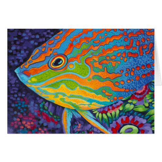 Brilliant Tropical Fish I Cards (Front Horizontal)