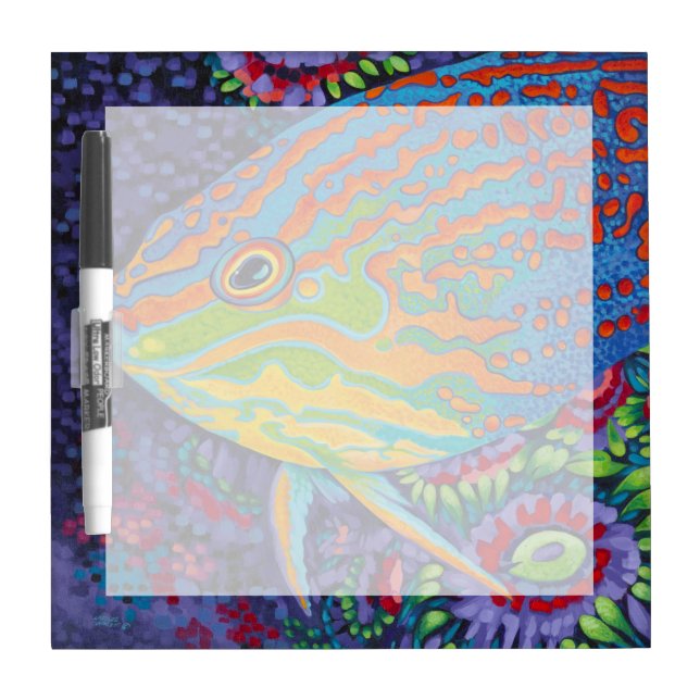 Brilliant Tropical Fish I Dry-Erase Board (Front)
