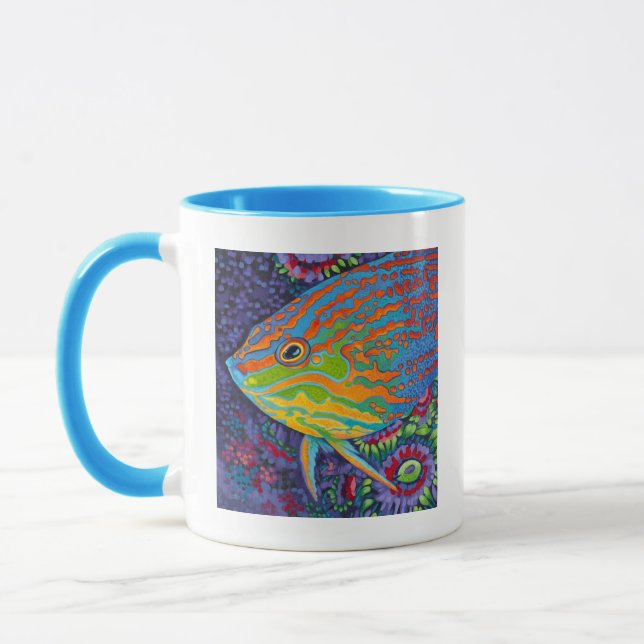 Brilliant Tropical Fish I Mug (Left)