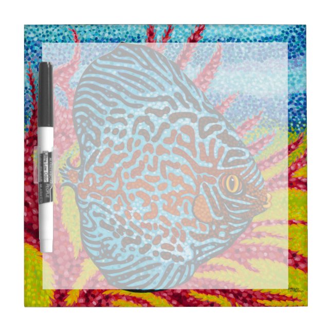 Brilliant Tropical Fish II Dry-Erase Board (Front)