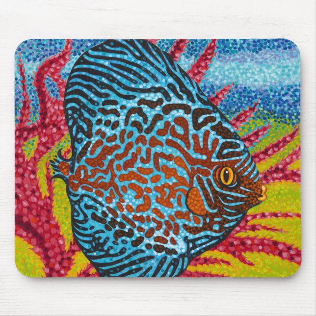 Brilliant Tropical Fish II Mouse Pad (Front)