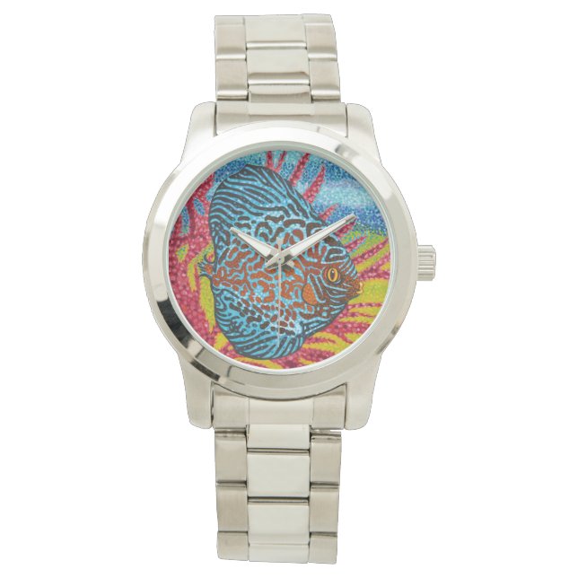 Brilliant Tropical Fish II Watch (Front)