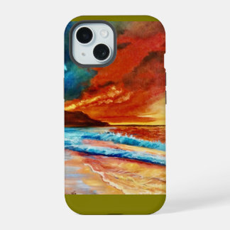 Brilliant Tropical Seascape iPhone 15 Case