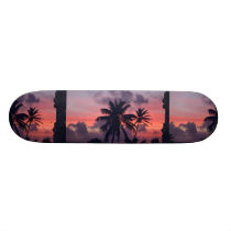 Brilliant Tropical Sunset Skateboard Deck Brilliant Tropical Sunset Skateboard Deck