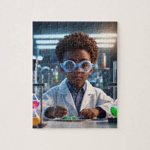 Brilliant Young Scientist Puzzle