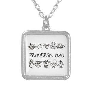 Brimley's PROVERBS 12:10 ~ Necklace
