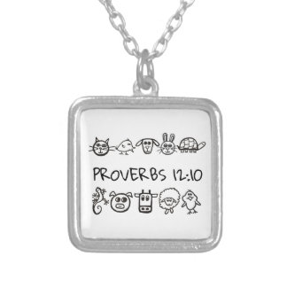 Brimley's PROVERBS 12:10 ~ Necklace