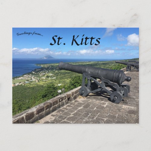 Brimstone Hill Fortress St Kitts Postcard