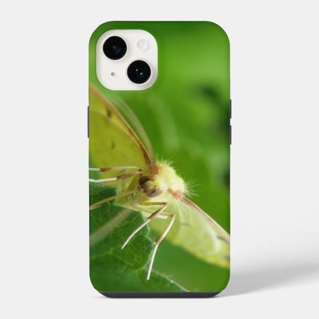 Brimstone Moth Iphone Case (Back)