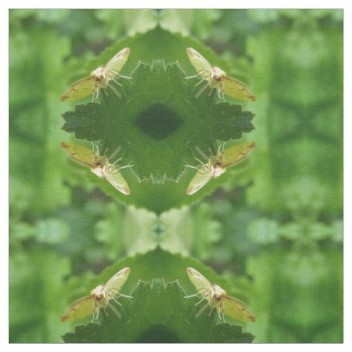 Brimstone Moth Patterned Craft Fabric