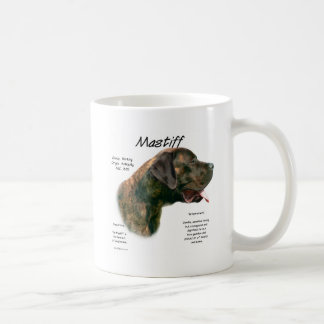 Brindle Apricot Mastiff History Coffee Mug