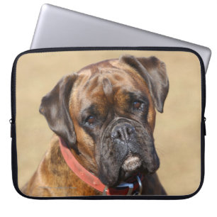 Brindle Boxer Dog Laptop Sleeve