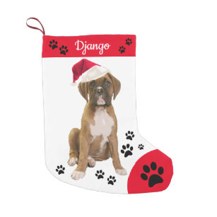AD-B29FM Boxer Dog Puppies Fridge Magnet Stocking Filler Christmas Gift