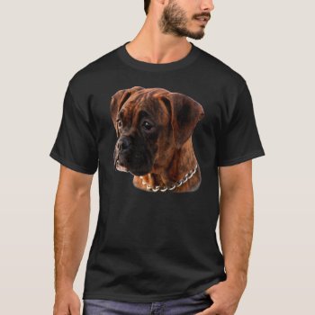 Brindle Boxer Puppy T-shirt by ritmoboxer at Zazzle
