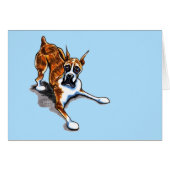 Brindle Boxer Wanna Play (Front Horizontal)