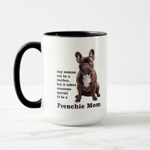 Brindle French Bulldog Mom Mug